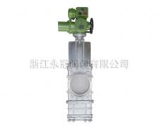 电动不锈钢穿透式刀闸阀SCZ973HF